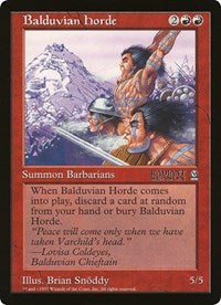 Balduvian Horde (Oversized) [Oversize Cards] | Empire Gaming NC