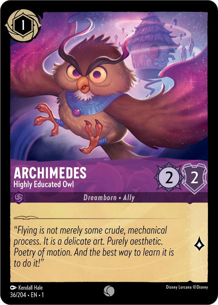 Archimedes - Highly Educated Owl (36/204) [The First Chapter] | Empire Gaming NC