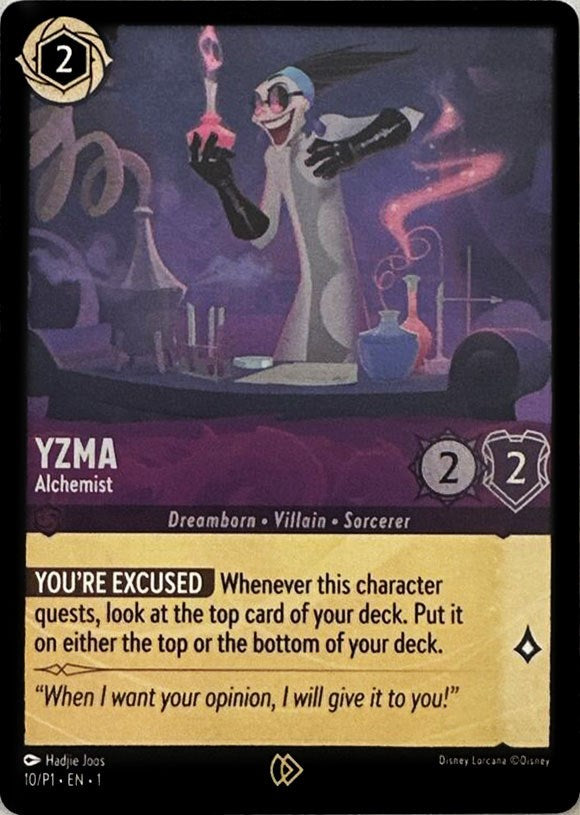 Yzma (10/P1) [Promo Cards] | Empire Gaming NC