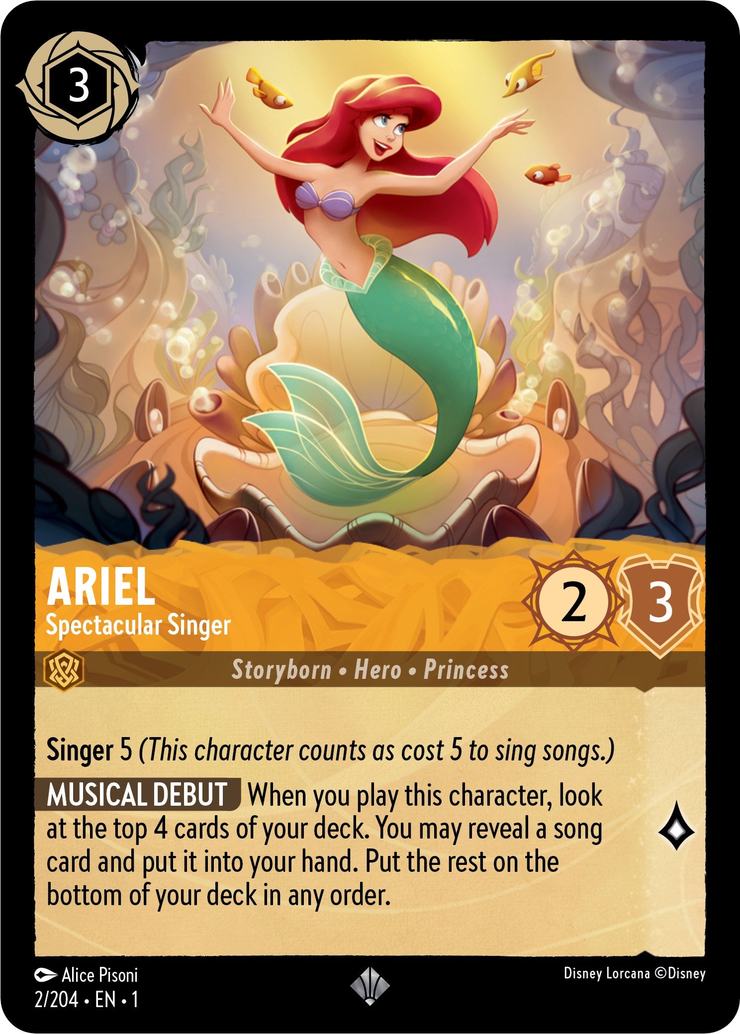 Ariel - Spectactular Singer (2/204) [The First Chapter] | Empire Gaming NC