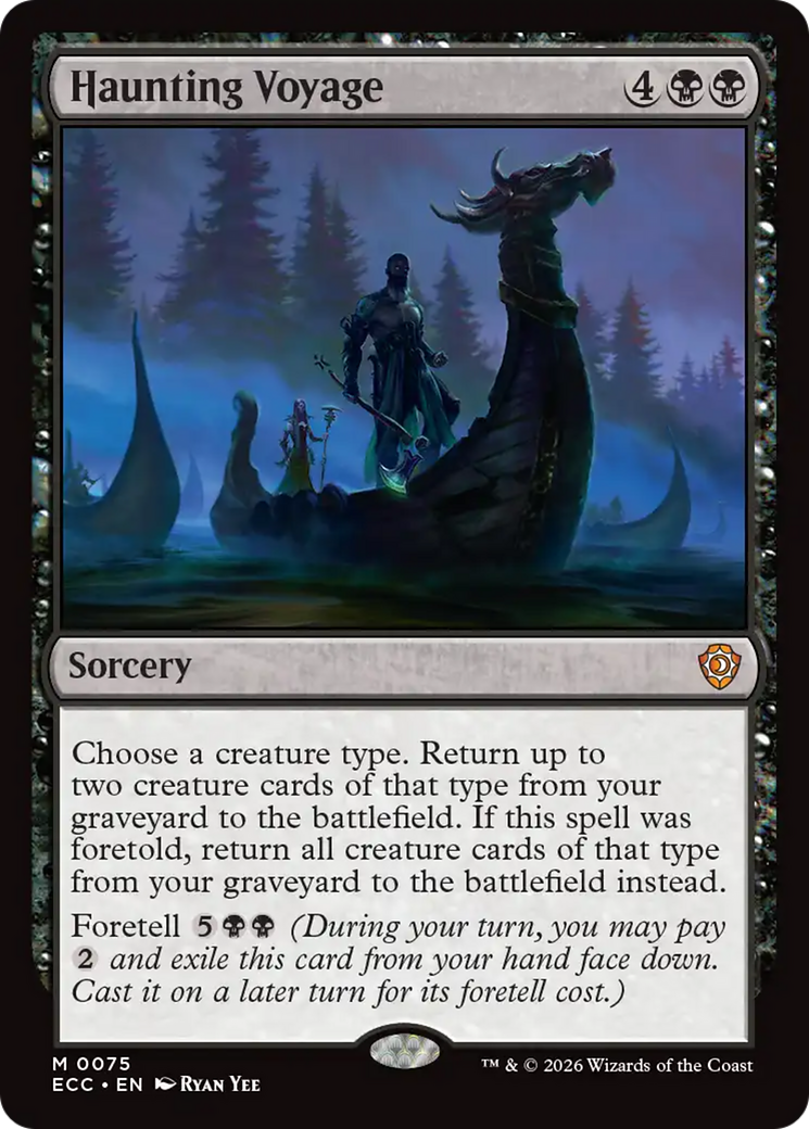 Haunting Voyage [Lorwyn Eclipsed Commander] | Empire Gaming NC