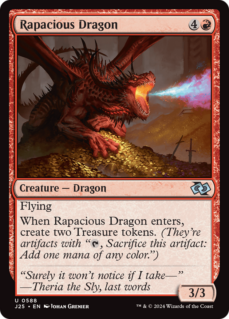 Rapacious Dragon [Foundations Jumpstart] | Empire Gaming NC