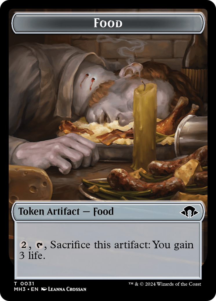 Phyrexian Germ // Food Double-Sided Token [Modern Horizons 3 Tokens] | Empire Gaming NC