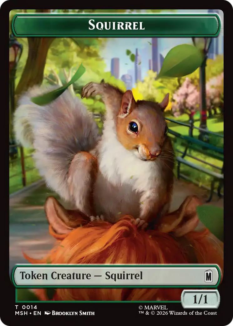 The Void // Squirrel Double-Sided Token [Marvel Super Heroes Tokens] | Empire Gaming NC