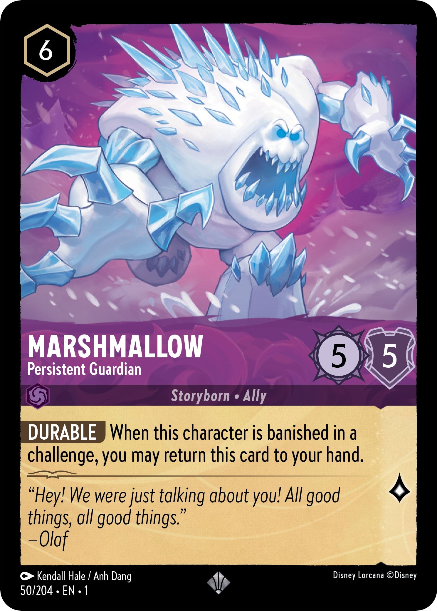 Marshmallow - Persistent Guardian (50/204) [The First Chapter] | Empire Gaming NC