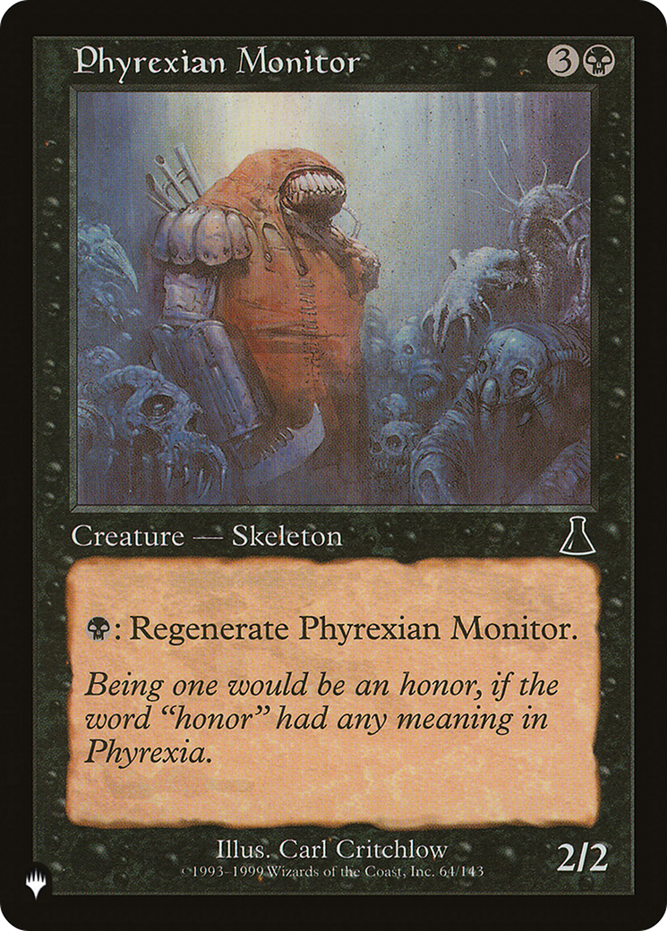 Phyrexian Monitor [The List] | Empire Gaming NC