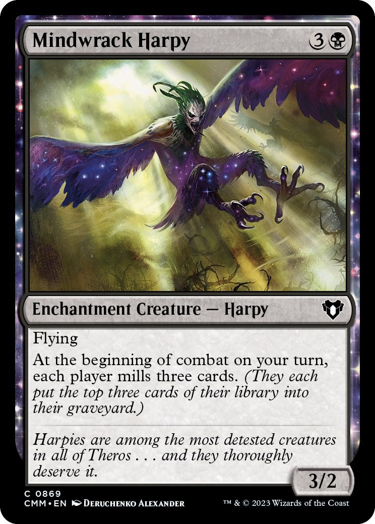 Mindwrack Harpy [Commander Masters] | Empire Gaming NC