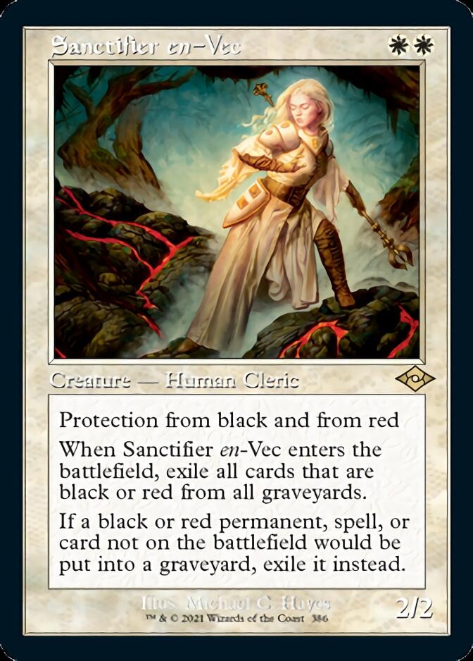 Sanctifier en-Vec (Retro Foil Etched) [Modern Horizons 2] | Empire Gaming NC