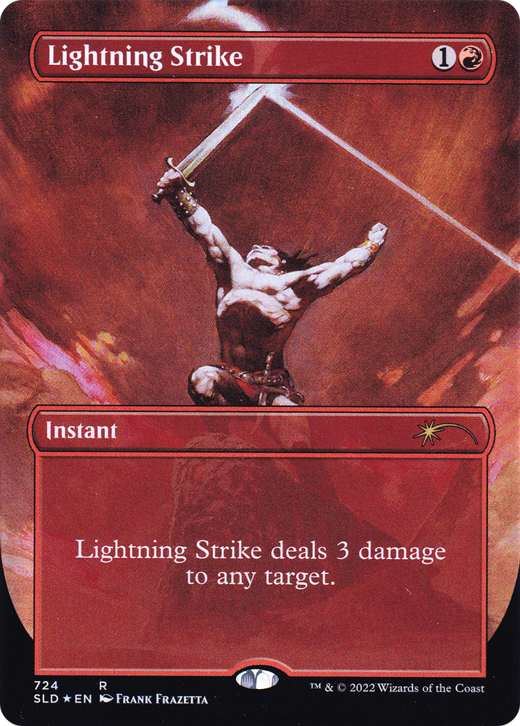 Lightning Strike (Borderless) [Secret Lair Drop Promos] | Empire Gaming NC