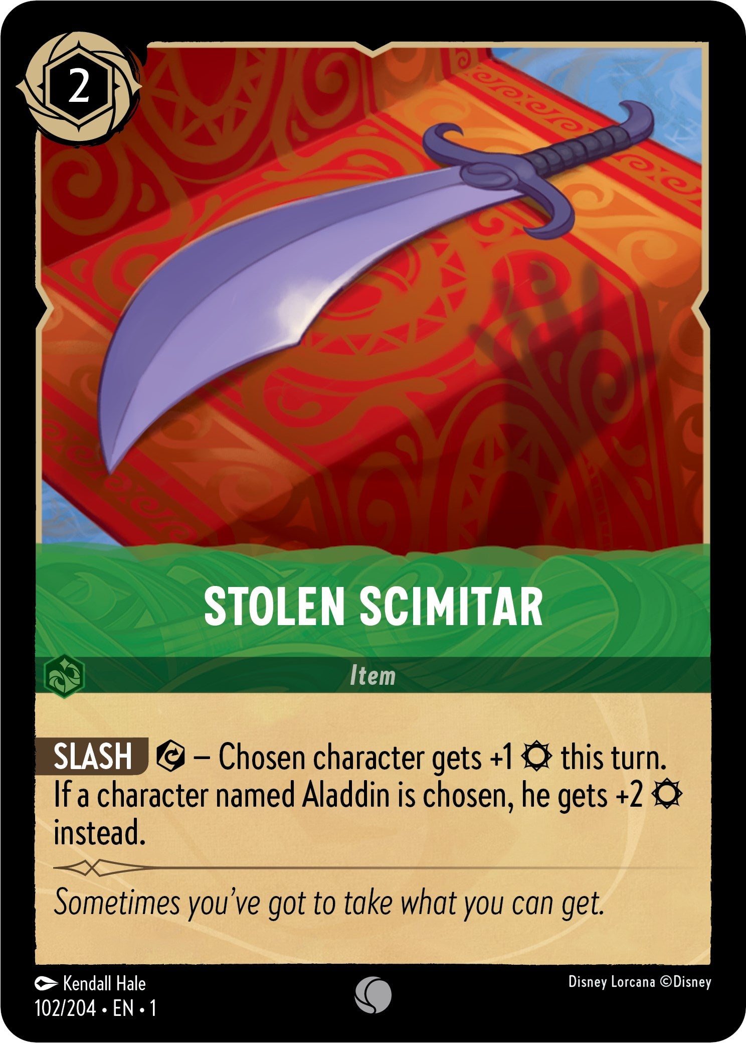 Stolen Scimitar (102/204) [The First Chapter] | Empire Gaming NC