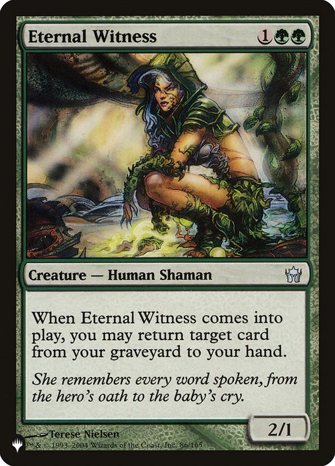 Eternal Witness [The List] | Empire Gaming NC