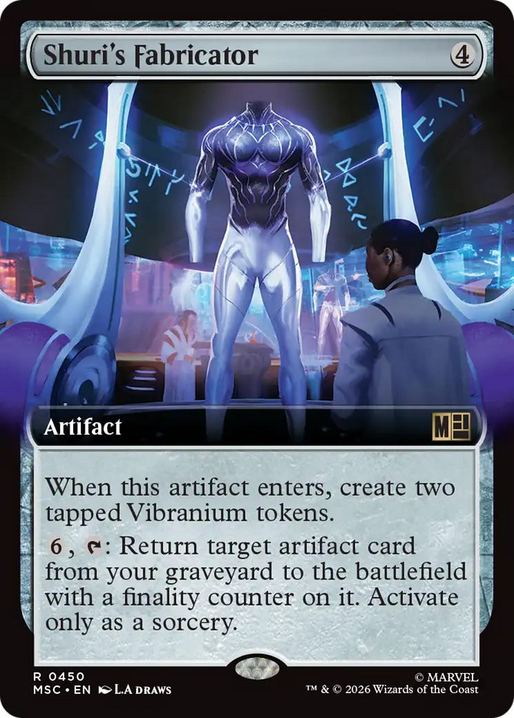 Shuri's Fabricator (Extended Art) [Marvel Super Heroes Commander] | Empire Gaming NC
