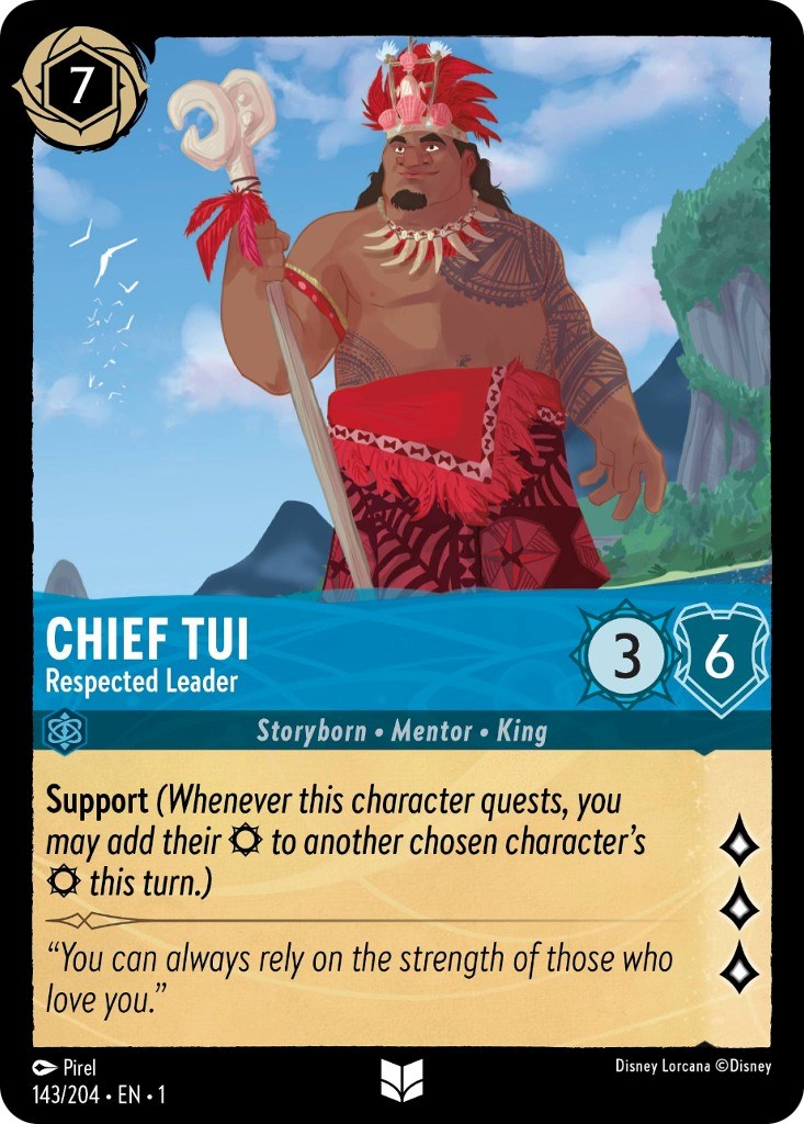 Chief Tui - Respected Leader (143/204) [The First Chapter] | Empire Gaming NC