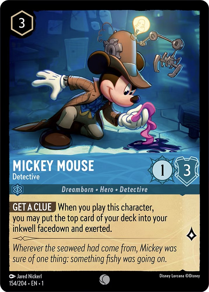 Mickey Mouse - Detective (154/204) [The First Chapter] | Empire Gaming NC