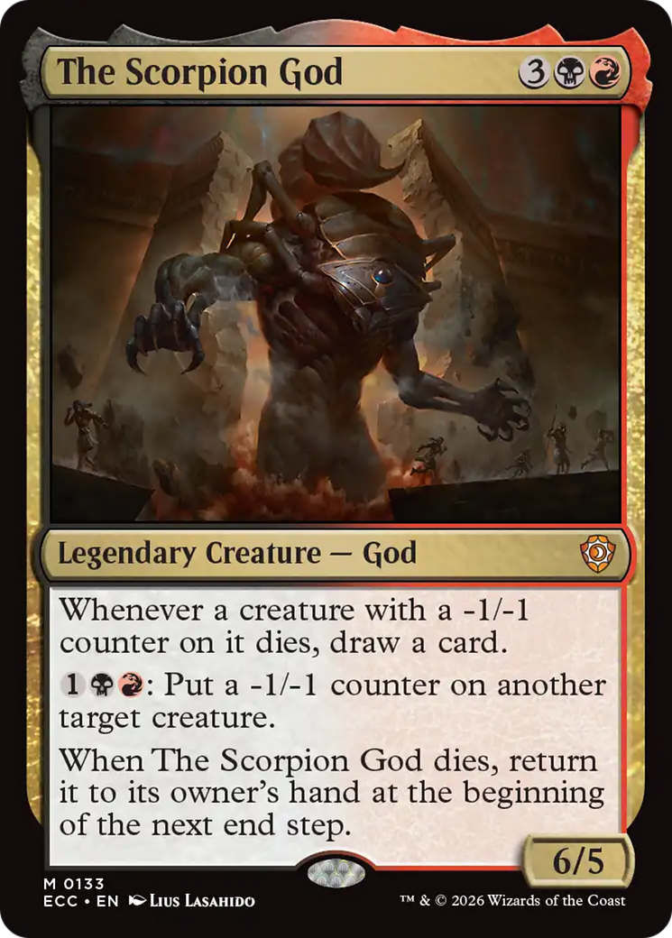 The Scorpion God [Lorwyn Eclipsed Commander] | Empire Gaming NC
