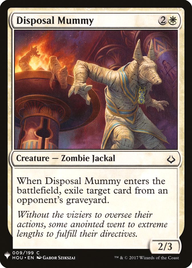 Disposal Mummy [Mystery Booster] | Empire Gaming NC