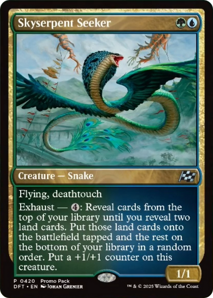 Skyserpent Seeker [Aetherdrift Promos] | Empire Gaming NC