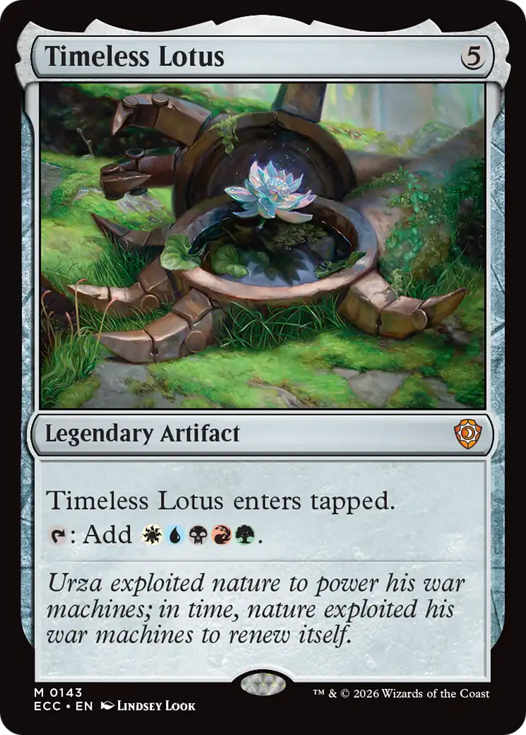 Timeless Lotus [Lorwyn Eclipsed Commander] | Empire Gaming NC