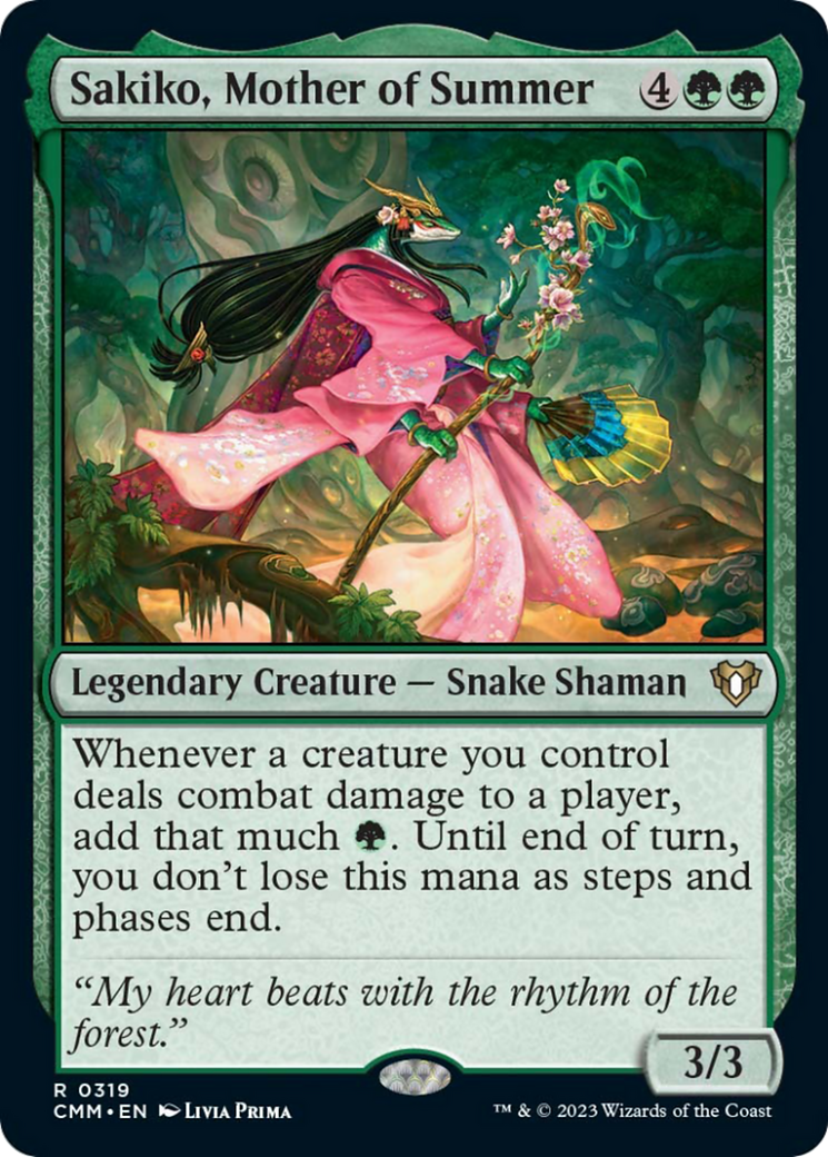 Sakiko, Mother of Summer [Commander Masters] | Empire Gaming NC