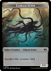 Eldrazi Scion // Satyr Double-Sided Token [Commander Masters Tokens] | Empire Gaming NC