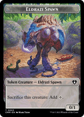 Eldrazi Spawn // Construct (0041) Double-Sided Token [Commander Masters Tokens] | Empire Gaming NC