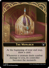 The Monarch // Spider Double-Sided Token [Commander Masters Tokens] | Empire Gaming NC