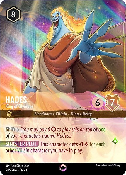Hades - King of Olympus (Enchanted) (205/204) [The First Chapter] | Empire Gaming NC
