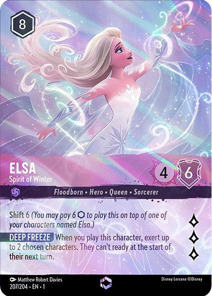 Elsa - Spirit of Winter (Enchanted) (207/204) [The First Chapter] | Empire Gaming NC