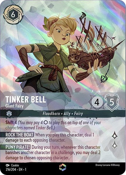 Tinker Bell - Giant Fairy (Enchanted) (216/204) [The First Chapter] | Empire Gaming NC
