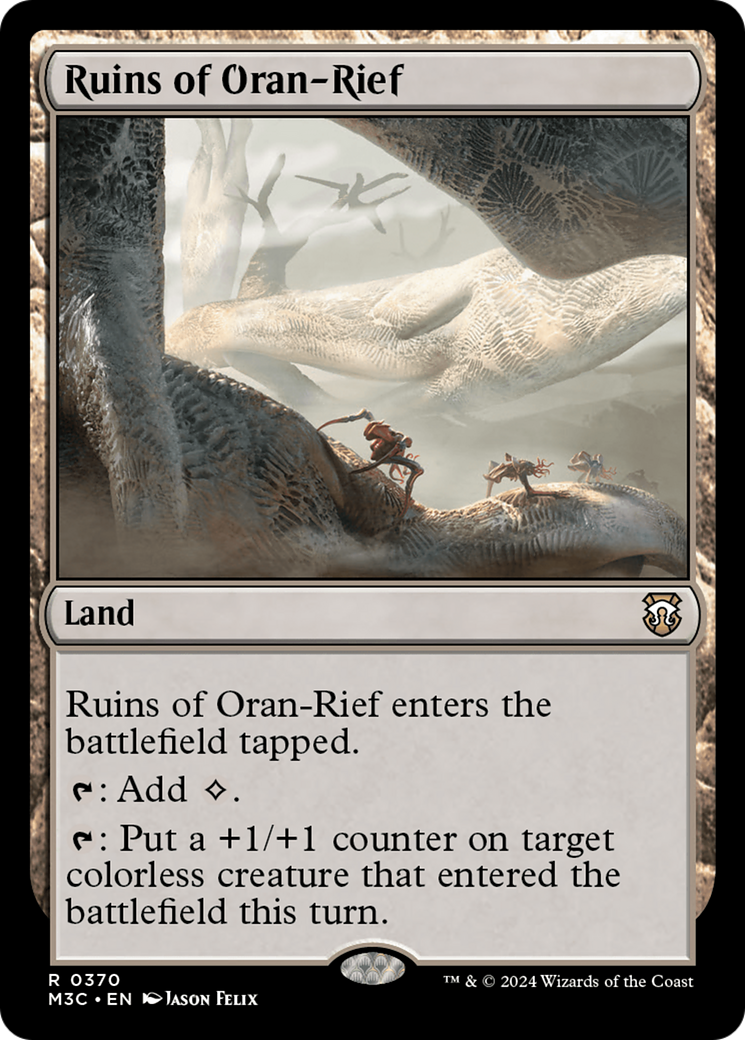 Ruins of Oran-Rief (Ripple Foil) [Modern Horizons 3 Commander] | Empire Gaming NC