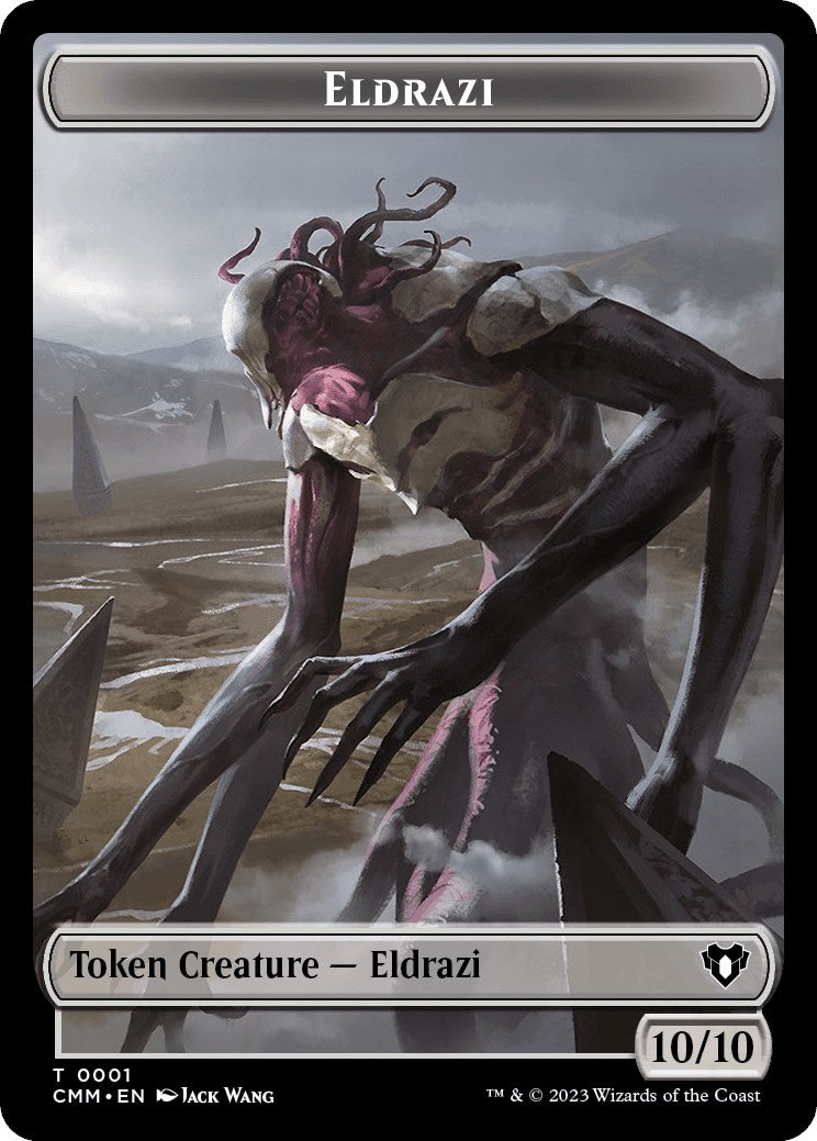 Eldrazi // Assassin Double-Sided Token [Commander Masters Tokens] | Empire Gaming NC