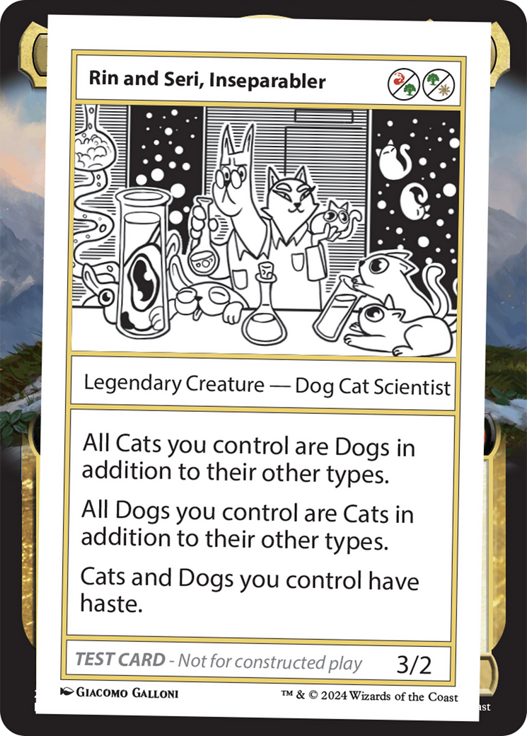 Rin and Seri, Inseparabler [Mystery Booster 2 Playtest Cards] | Empire Gaming NC