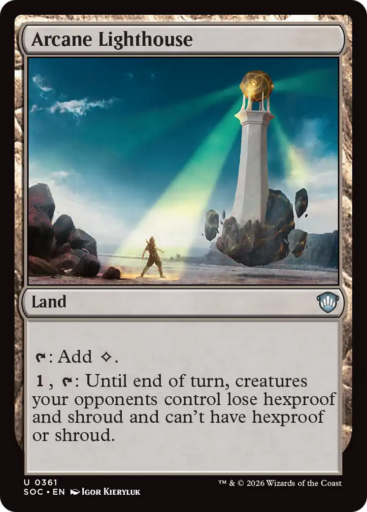 Arcane Lighthouse [Secrets of Strixhaven Commander] | Empire Gaming NC