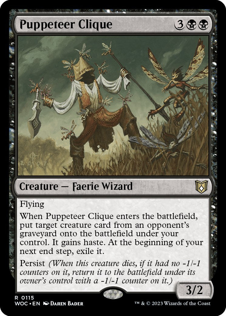 Puppeteer Clique [Wilds of Eldraine Commander] | Empire Gaming NC