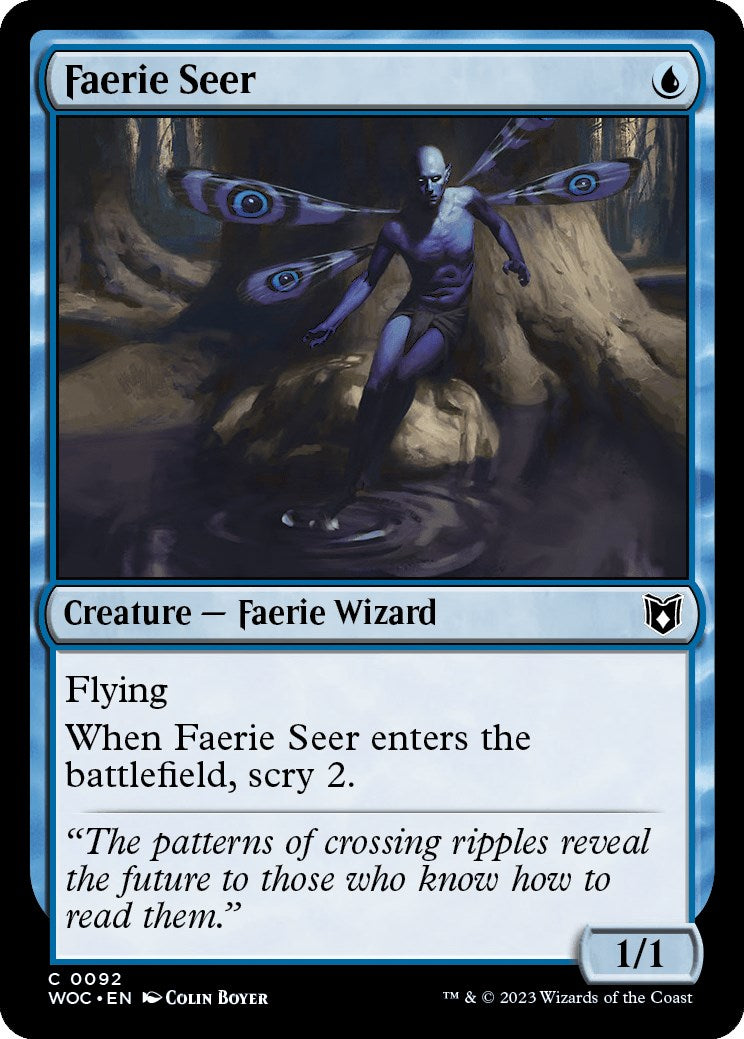 Faerie Seer [Wilds of Eldraine Commander] | Empire Gaming NC