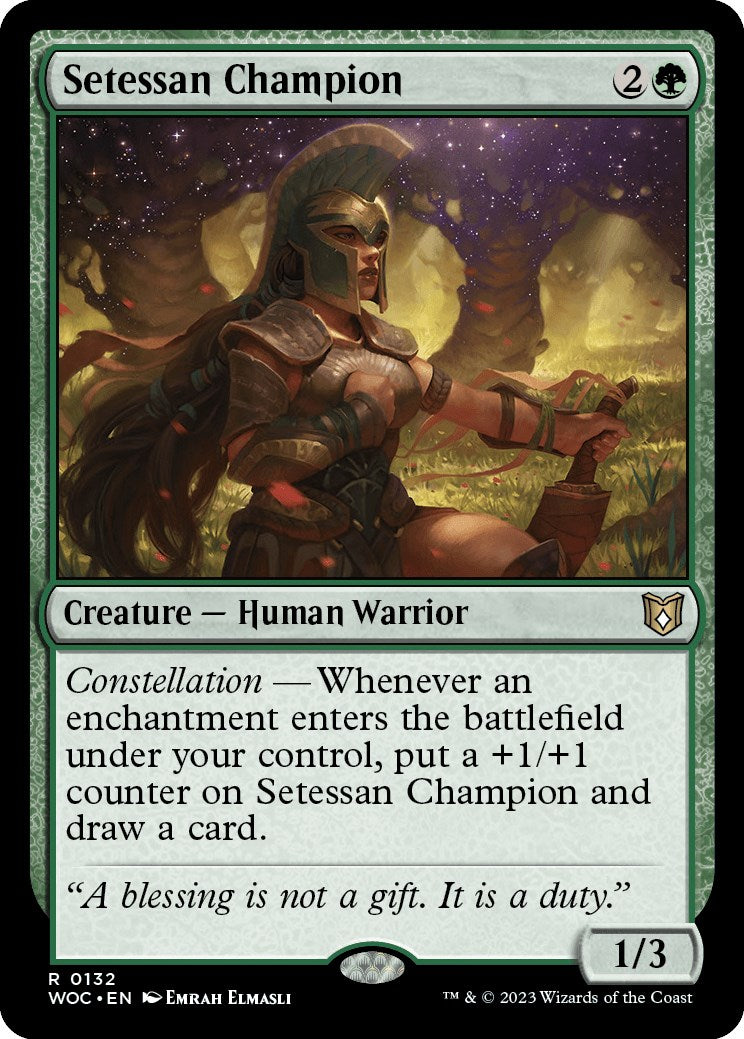 Setessan Champion [Wilds of Eldraine Commander] | Empire Gaming NC