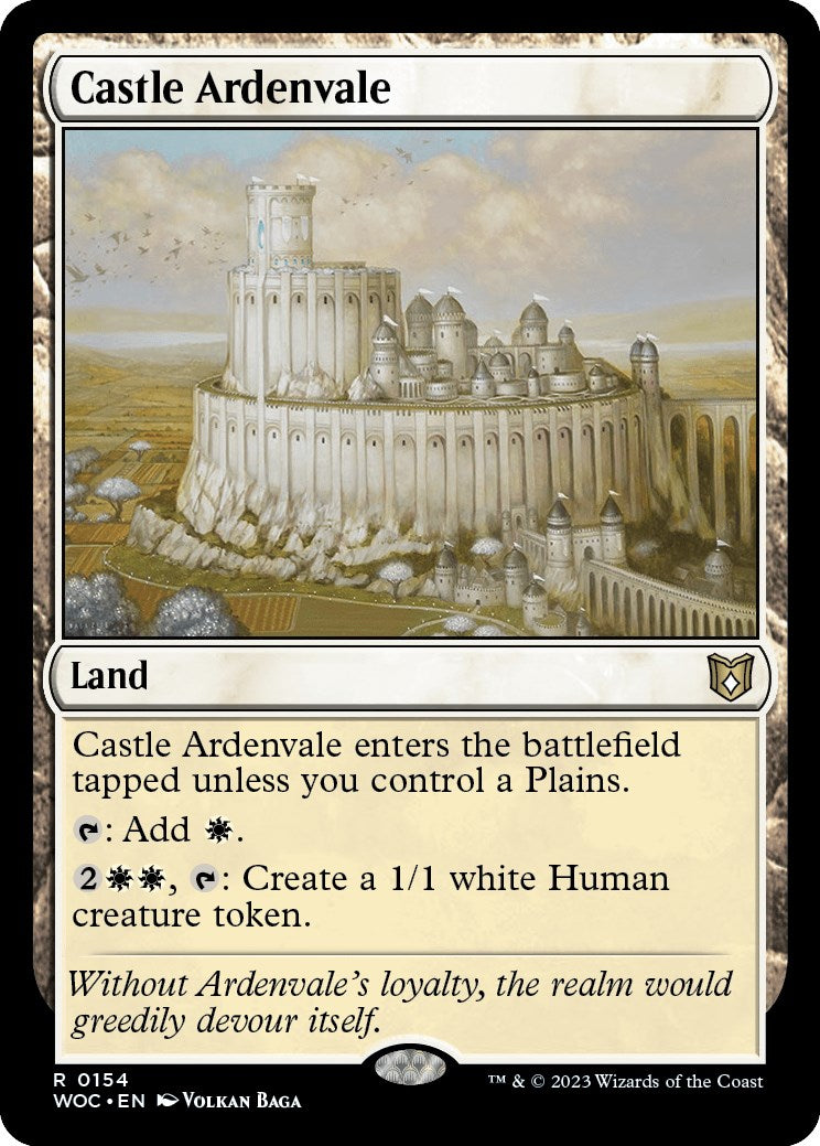Castle Ardenvale [Wilds of Eldraine Commander] | Empire Gaming NC