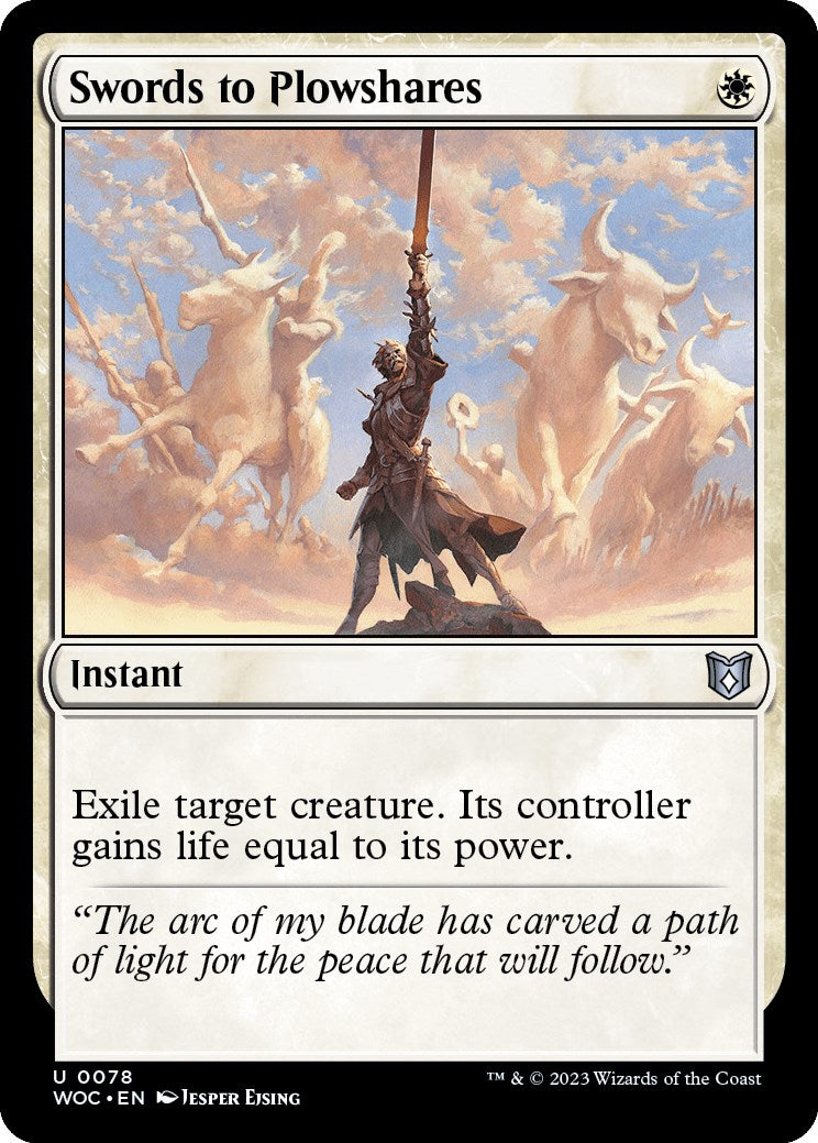 Swords to Plowshares [Wilds of Eldraine Commander] | Empire Gaming NC
