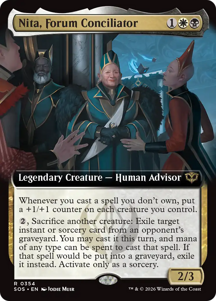 Nita, Forum Conciliator (Extended Art) [Secrets of Strixhaven] | Empire Gaming NC