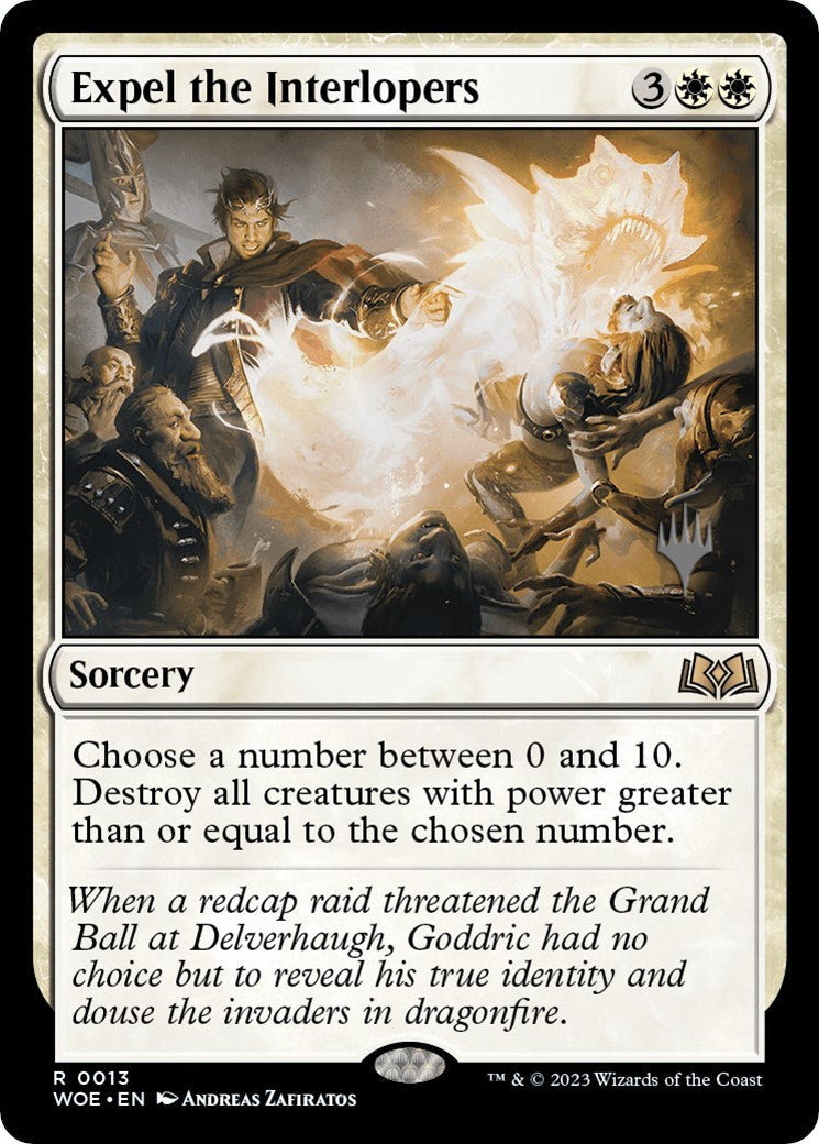 Expel the Interlopers (Promo Pack) [Wilds of Eldraine Promos] | Empire Gaming NC