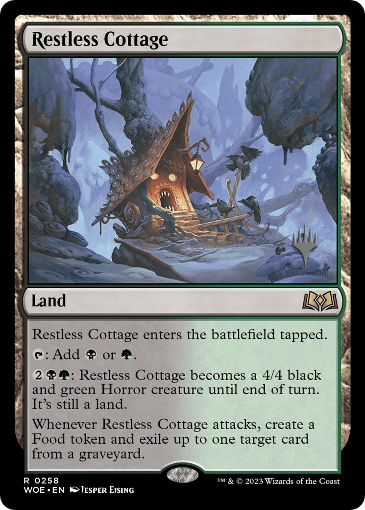 Restless Cottage (Promo Pack) [Wilds of Eldraine Promos] | Empire Gaming NC