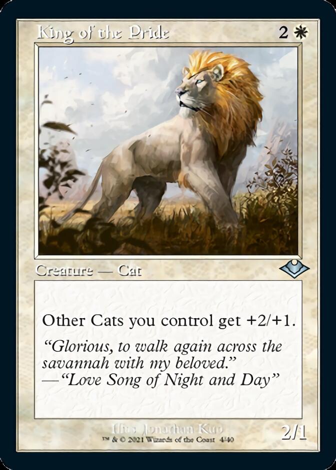 King of the Pride (Retro Foil Etched) [Modern Horizons] | Empire Gaming NC