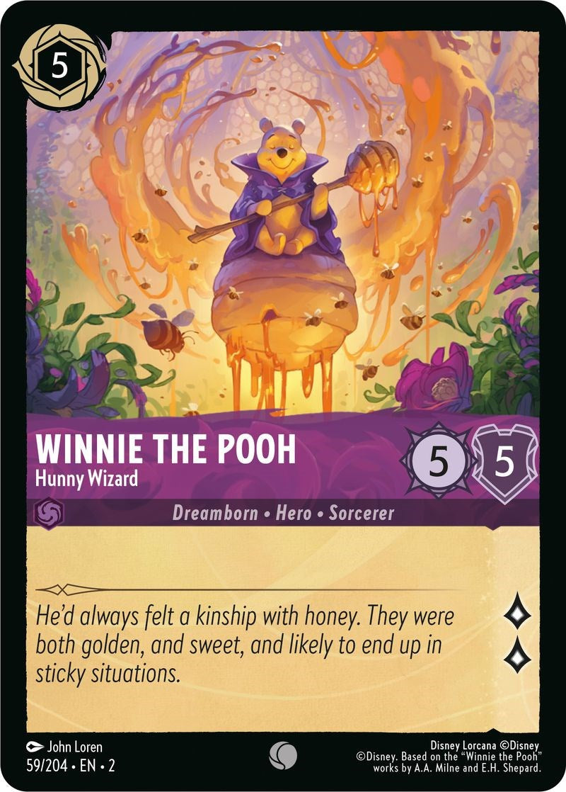 Winnie the Pooh - Hunny Wizard (59/204) [Rise of the Floodborn] | Empire Gaming NC