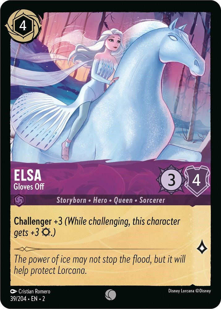 Elsa - Gloves Off (39/204) [Rise of the Floodborn] | Empire Gaming NC