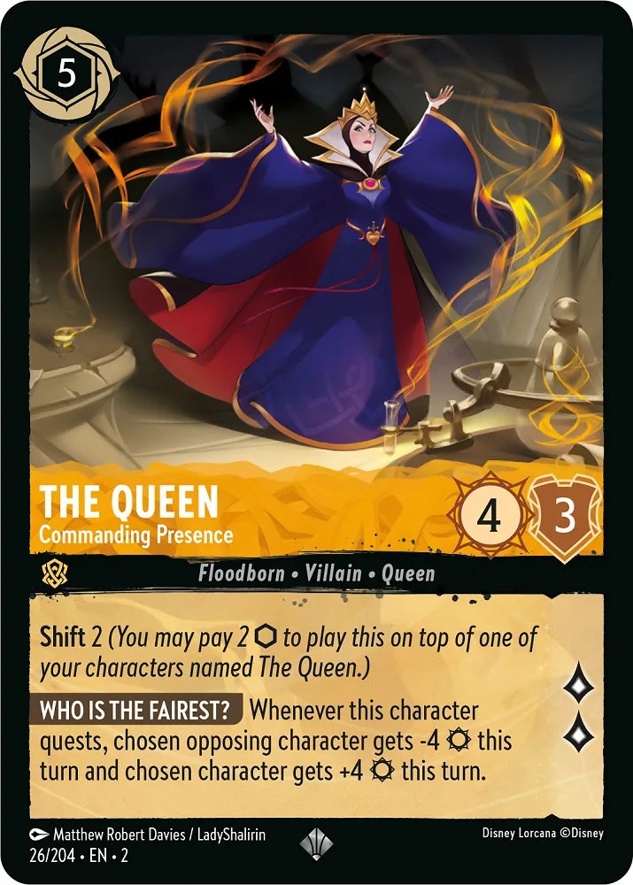 The Queen - Commanding Presence (26/204) [Rise of the Floodborn] | Empire Gaming NC
