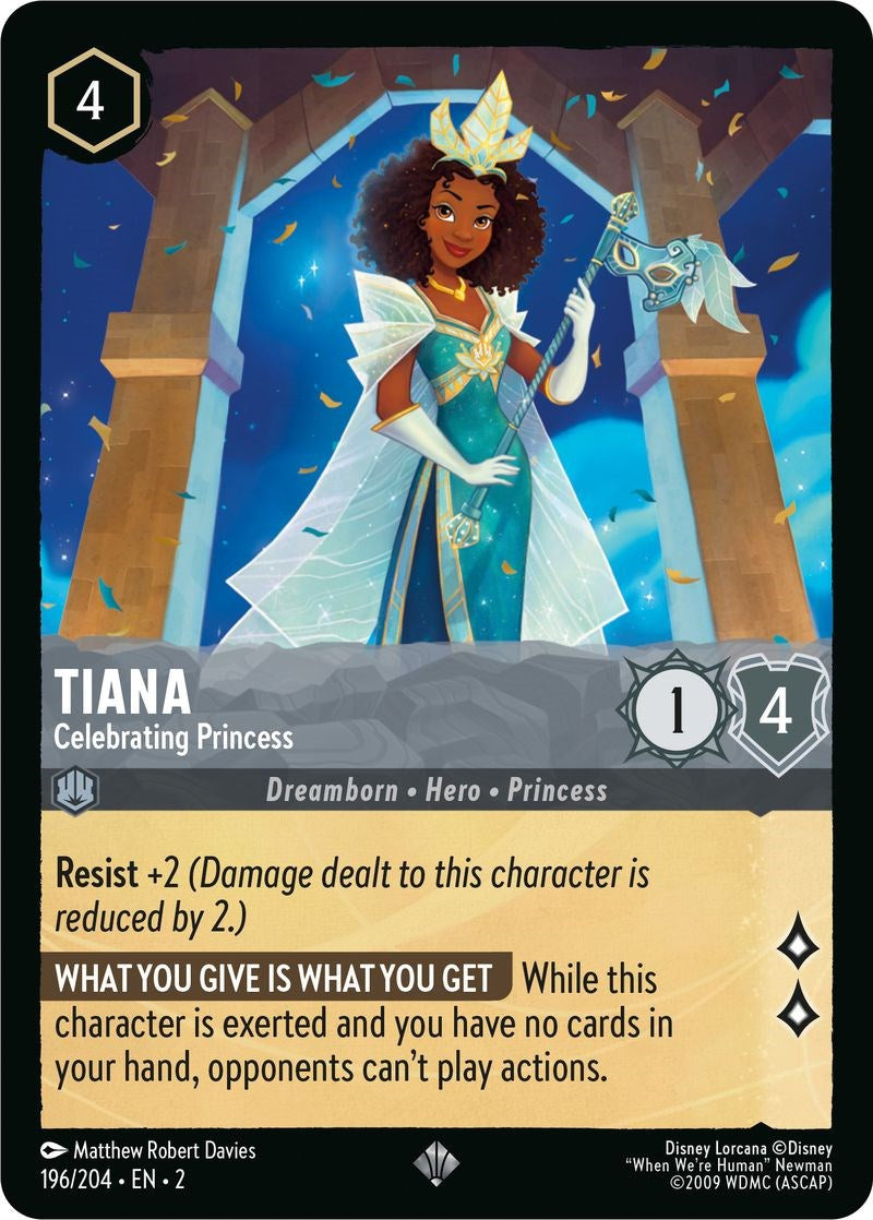 Tiana - Celebrating Princess (196/204) [Rise of the Floodborn] | Empire Gaming NC