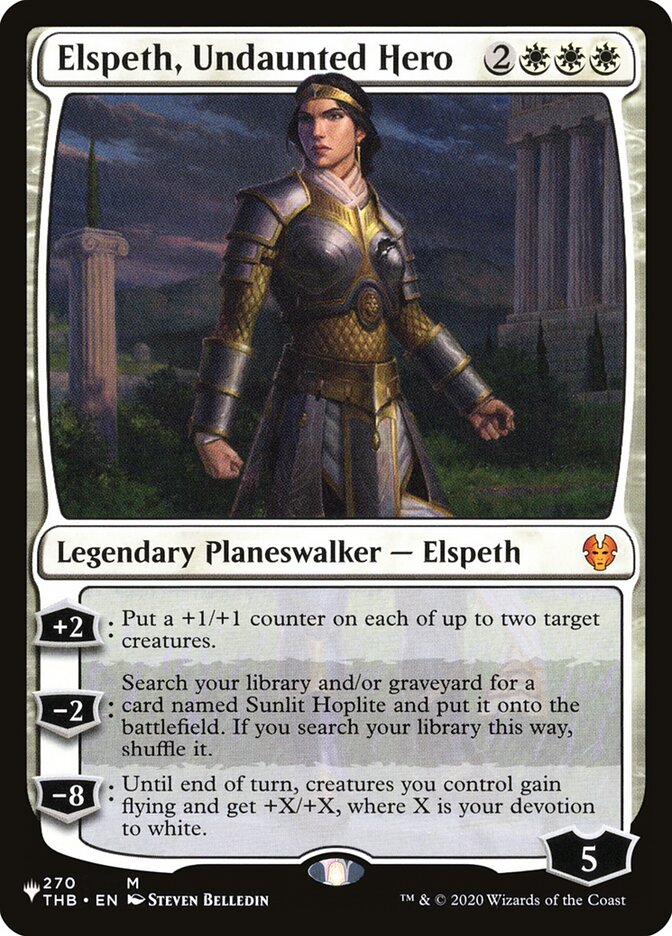 Elspeth, Undaunted Hero [The List] | Empire Gaming NC