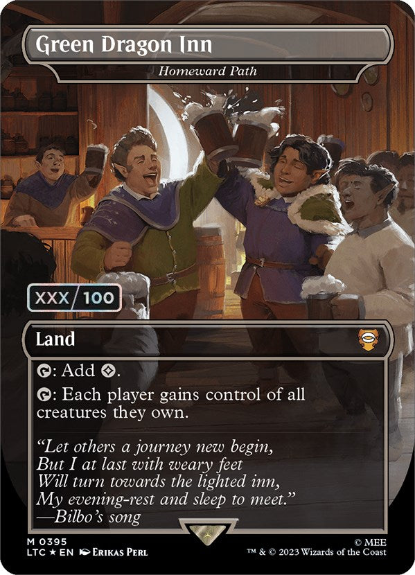 Green Dragon Inn - Homeward Path (Serialized) [The Lord of the Rings: Tales of Middle-Earth Commander] | Empire Gaming NC