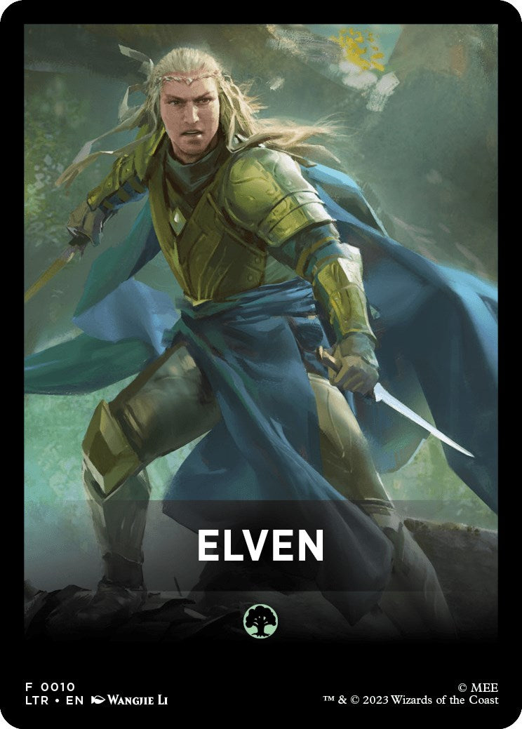 Elven Theme Card [The Lord of the Rings: Tales of Middle-Earth] | Empire Gaming NC