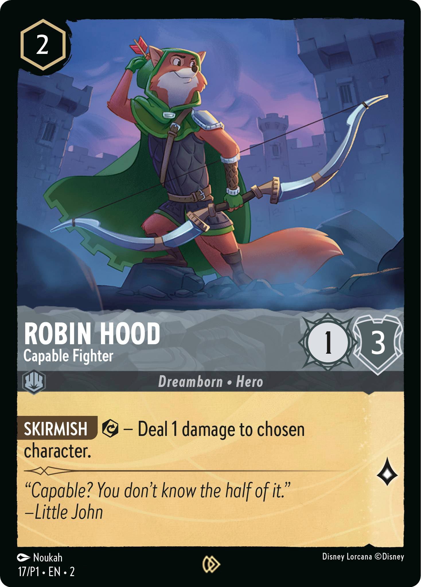 Robin Hood - Capable Fighter (17) [Promo Cards] | Empire Gaming NC